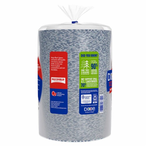 Dixie Ultra Paper Plate, 8.5 (240 Count) Perspective: top
