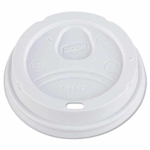 Dixie Hot Cup Lid Perspective: top