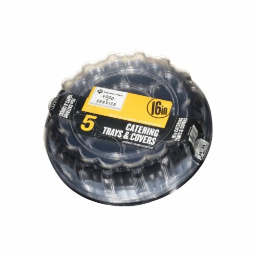 Member's Mark 16 Catering Tray with Lids (5 Pack) Perspective: top