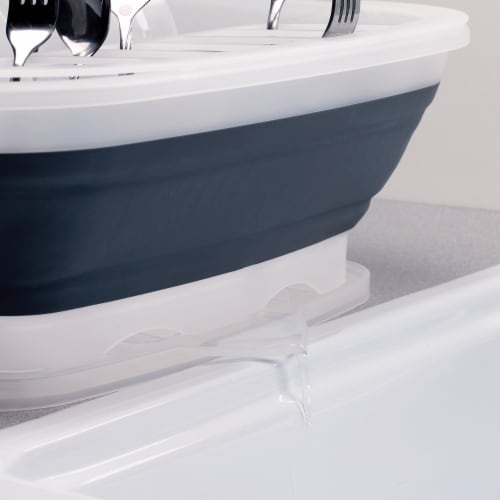 Progressive Collapsible Dish Rack Perspective: top