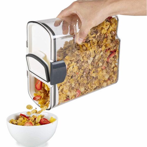 Progressive Large Plastic Cereal Keeper Container Perspective: top