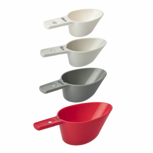 Progressive 4 Pc Magnetic Measuring Cups Perspective: top