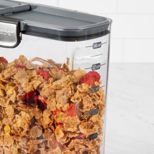 Progressiveᵀᴹ Prepworks® Prokeeper 14-Cup Cereal Storage Container Perspective: top