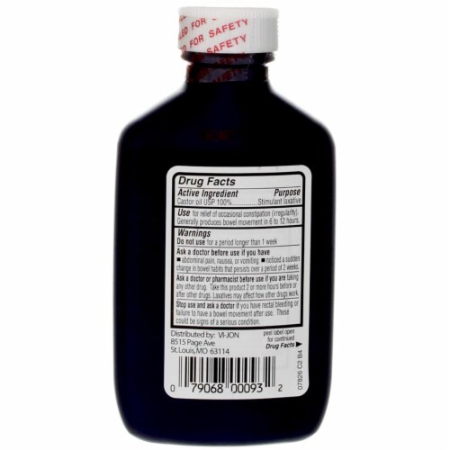 GoodSense Castor Oil, 4 fl oz Perspective: top