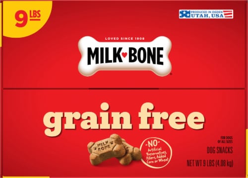 Milk-Bone® Grain-Free Small Biscuit Dog Treats Perspective: top