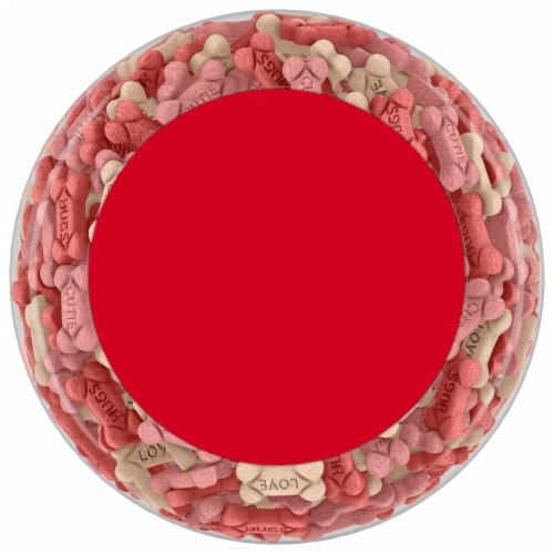 Milk-Bone® Valentines Sweetheart Dog Treats Perspective: top