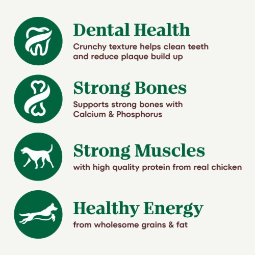 Nutro Natural Choice Adult Dry Dog Food Chicken and Brown Rice Recipe Perspective: top