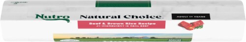 Nutro Natural Choice Beef & Brown Rice Adult Natural Dry Dog Food Perspective: top
