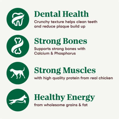 Nutro Natural Choice Adult Dry Dog Food Chicken and Brown Rice Recipe Perspective: top