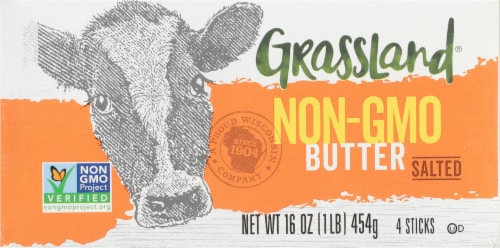 Grassland® Salted Sweet Cream Butter Perspective: top