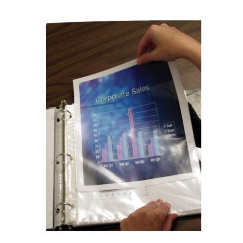 HQ Advance Sheet Protectors - Crystal Clear Perspective: top