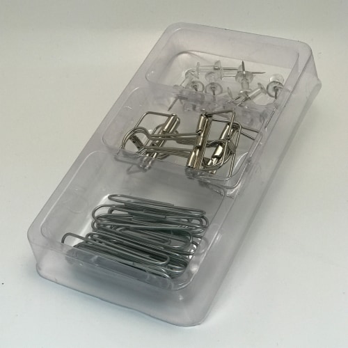A&W Products Clips and Pins Accessories Set Perspective: top