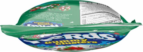 Nerds® Holiday Frosty Gummy Clusters Candy Bag Perspective: top