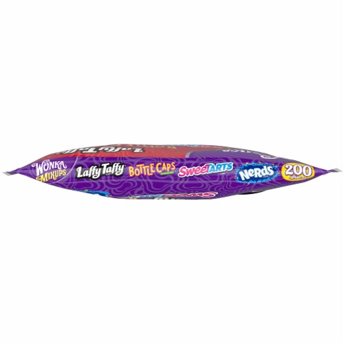 Wonka Mixups Assorted Halloween Candy 200 Count Perspective: top