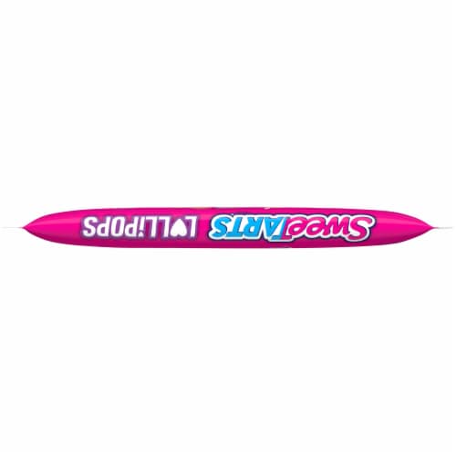 SweeTARTS Cherry Flavored Valentine Lollipops Candy Perspective: top