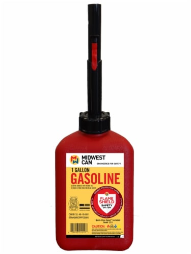 Midwest Can Company Auto Shut Off Gas Can Perspective: top