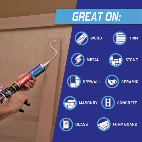 LOCTITE® Power Grab® All-Purpose Construction Adhesive Perspective: top