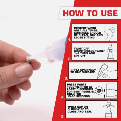 Loctite® Professional Liquid Super Glue Perspective: top