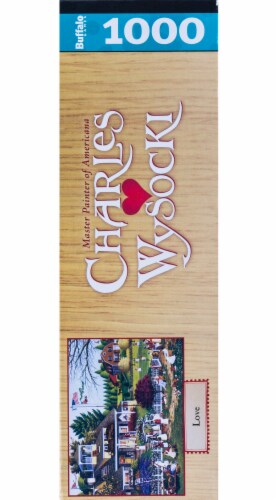 Buffalo Games Masters of Americana Love by Charles Wysocki Puzzle Perspective: top