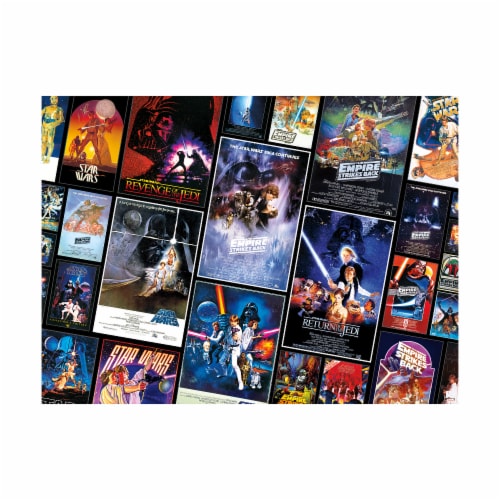 Buffalo Games Star Wars Original Trilogy Posters Collage Puzzle Perspective: top