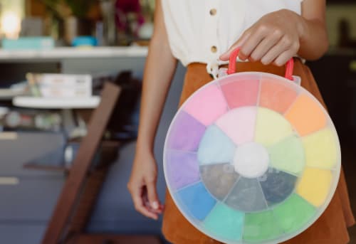Chuckle & Roar Whoa Dough Color Wheel Modeling Compound Perspective: top
