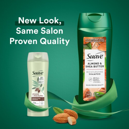 Suave Almond + Shea Butter Shampoo Perspective: top