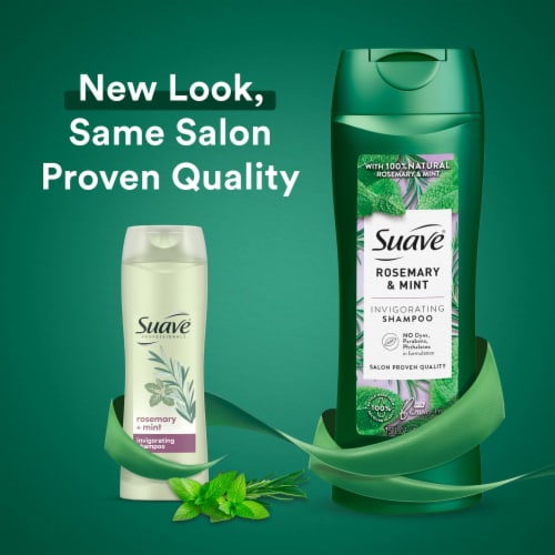 Suave Rosemary and Mint Shampoo Perspective: top