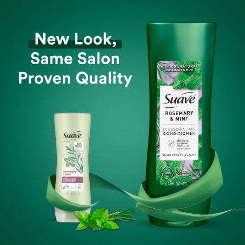 Suave Rosemary + Mint Conditioner Perspective: top