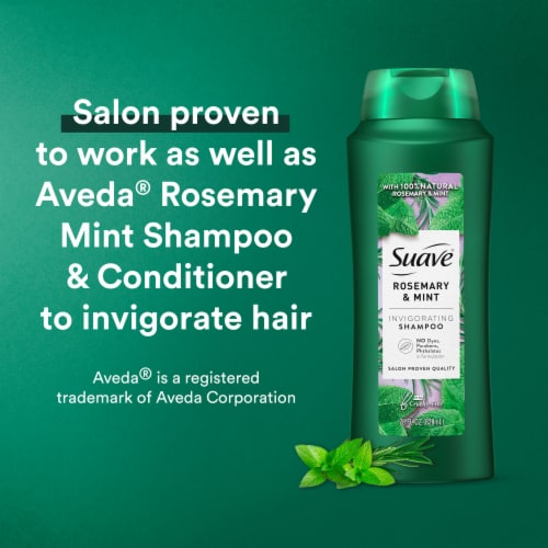 Suave Professionals Rosemary and Mint Invigorating Shampoo Perspective: top