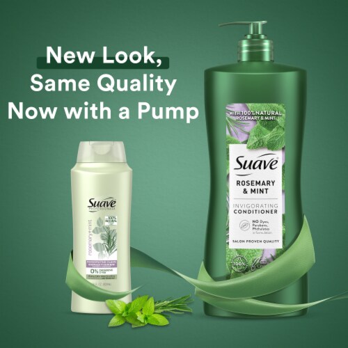 Suave Professionals Rosemary and Mint Invigorating Conditioner Perspective: top