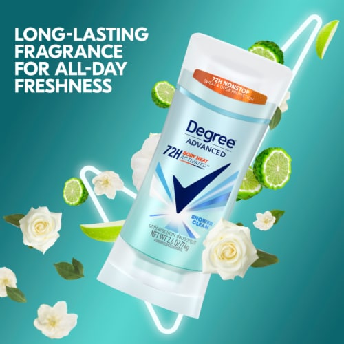 Degree Advanced Women's Antiperspirant Deodorant Stick Shower Clean Perspective: top