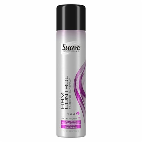 Suave® Professionals Firm Control Finishing Hair Spray Perspective: top