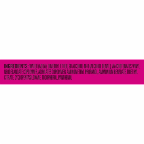 Suave Max Hold Unscented Hairspray Perspective: top