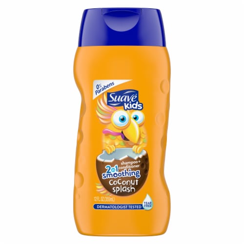 Suave® Kids Smoothing Coconut Splash 2 In 1 Shampoo Perspective: top