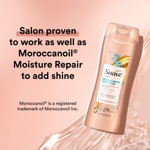 Suave Professionals Moroccan Infusion Shine Conditioner Perspective: top