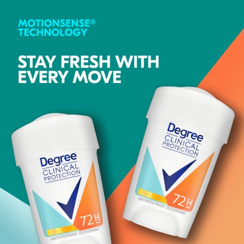 Degree® Clinial Protection Summer Strength Deodorant Stick Perspective: top