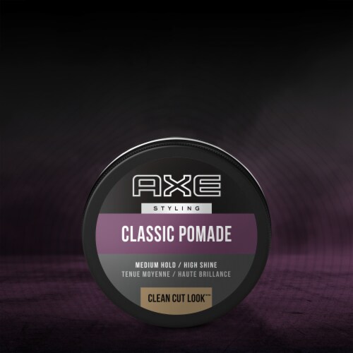 AXE Styling Classic Clean Cut Look Pomade Perspective: top