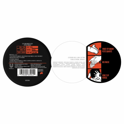 Axe Spiked Up Look Putty Perspective: top