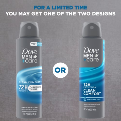 Dove Men+Care Clean Comfort Antiperspirant Deodorant Perspective: top
