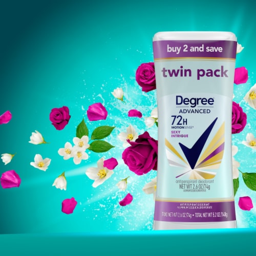 Degree Advanced Sexy Intrigue Antiperspirant Deodorant Perspective: top