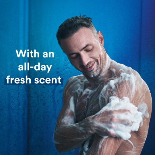 Suave Men Hair Face and Body Wash 3 in 1 Mens Body Wash Perspective: top