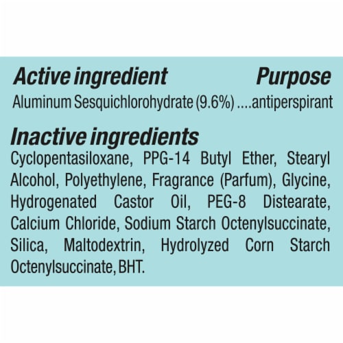 Degree UltraClear Pure Clean Antiperspirant Deodorant Perspective: top