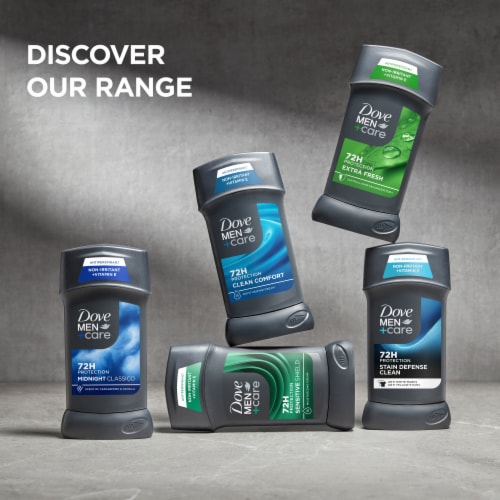 Dove Men+Care Stain Defense Cool Antiperspirant Deodorant Perspective: top