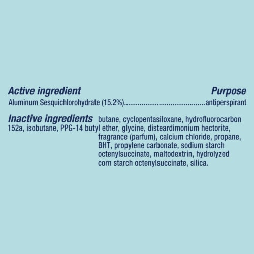 Degree UltraClear Women's Antiperspirant Deodorant Spray Pure Rain Perspective: top