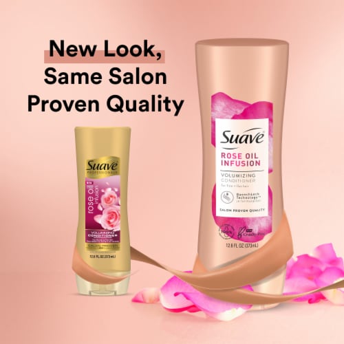 Suave Professionals Rose Oil Infusion Conditioner Perspective: top