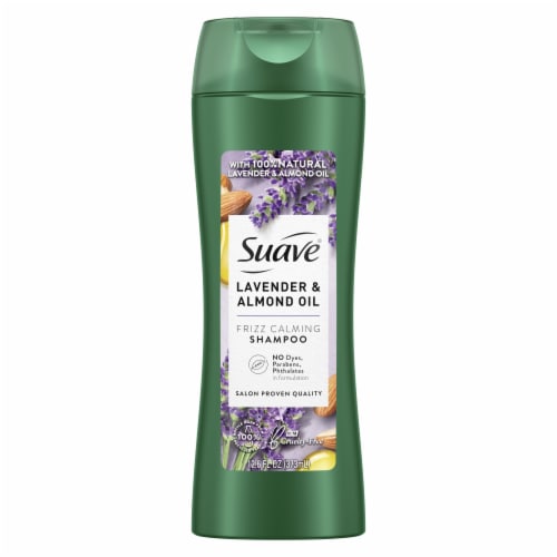 Suave® Lavender & Almond Oil Moisturizing Shampoo Perspective: top