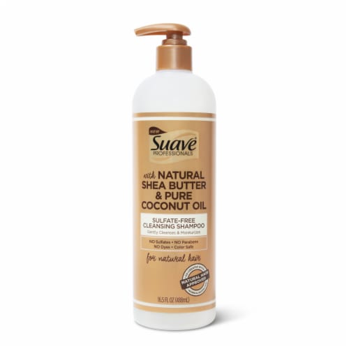 Suave® Professionals Sulfate-Free Shea Butter & Coconut Oil Shampoo for Curly Hair Perspective: top
