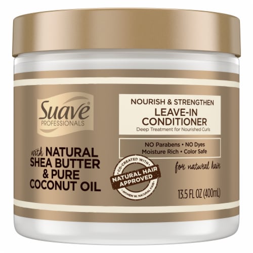 Suave® Professionals Paraben-Free Nourish & Strengthen Leave-in Conditioner for Curly Hair Perspective: top
