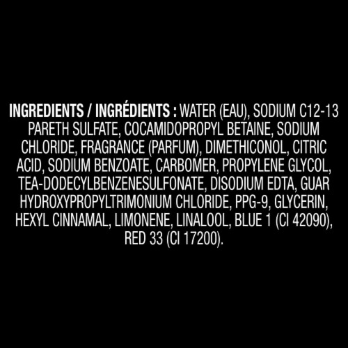 AXE Total Fresh 3-In-1 Body Wash Shampoo & Conditioner Perspective: top