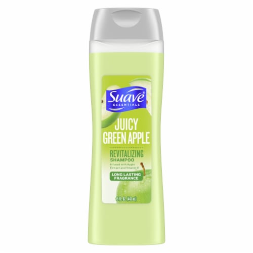 Suave® Essentials Juicy Green Apple Revitalizing Shampoo Perspective: top